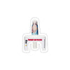 Thoughts And Prayers MAD Sticker Printify