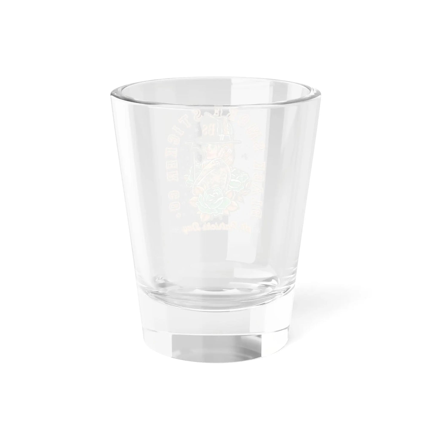 St. Patrick’s Day 2025 (girl) Shot Glass, 1.5oz Printify