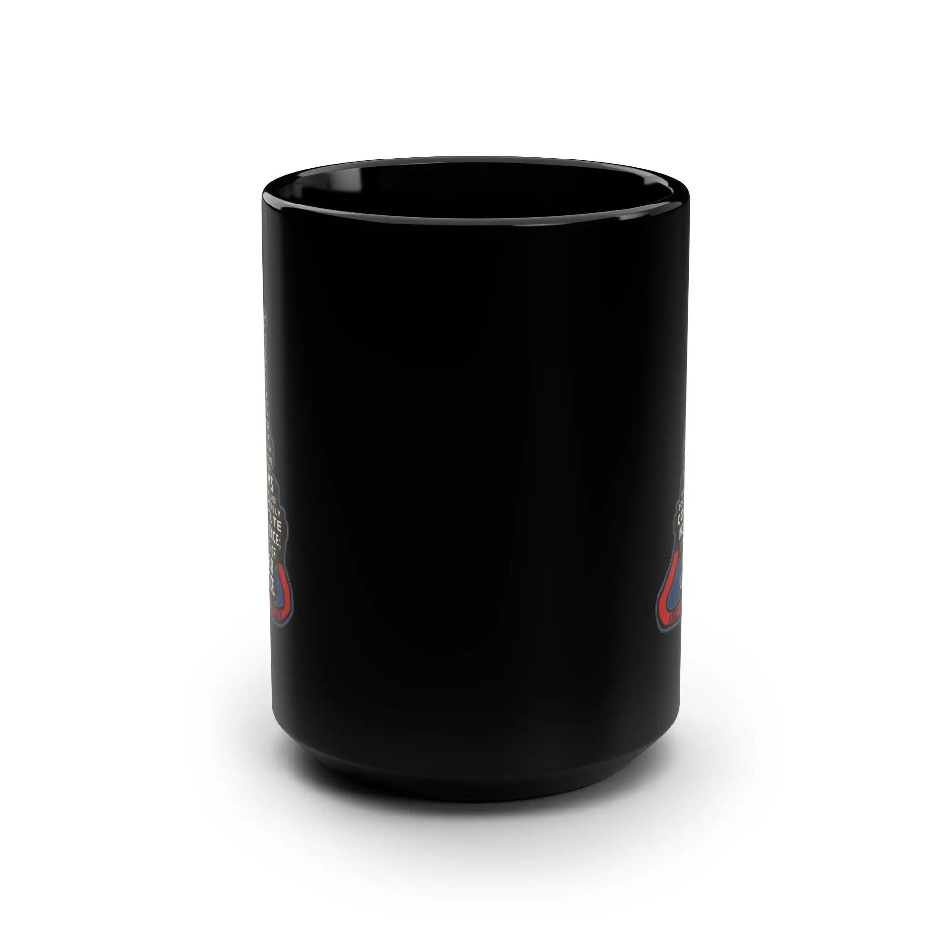 Andy Fredricks Black Mug, 15oz Printify