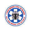 Medic Mando Sticker Printify