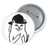 Finger Kitty Button Printify