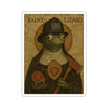 Saint Lizard Sticker Printify