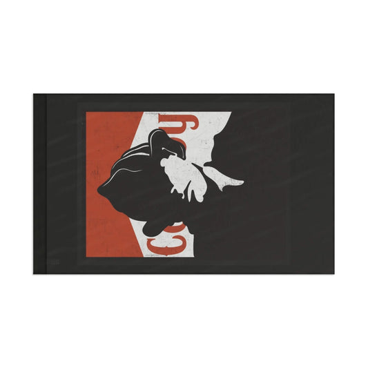 Cowboy Killer Flag Printify