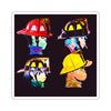 Gorillaz FD Sticker Printify