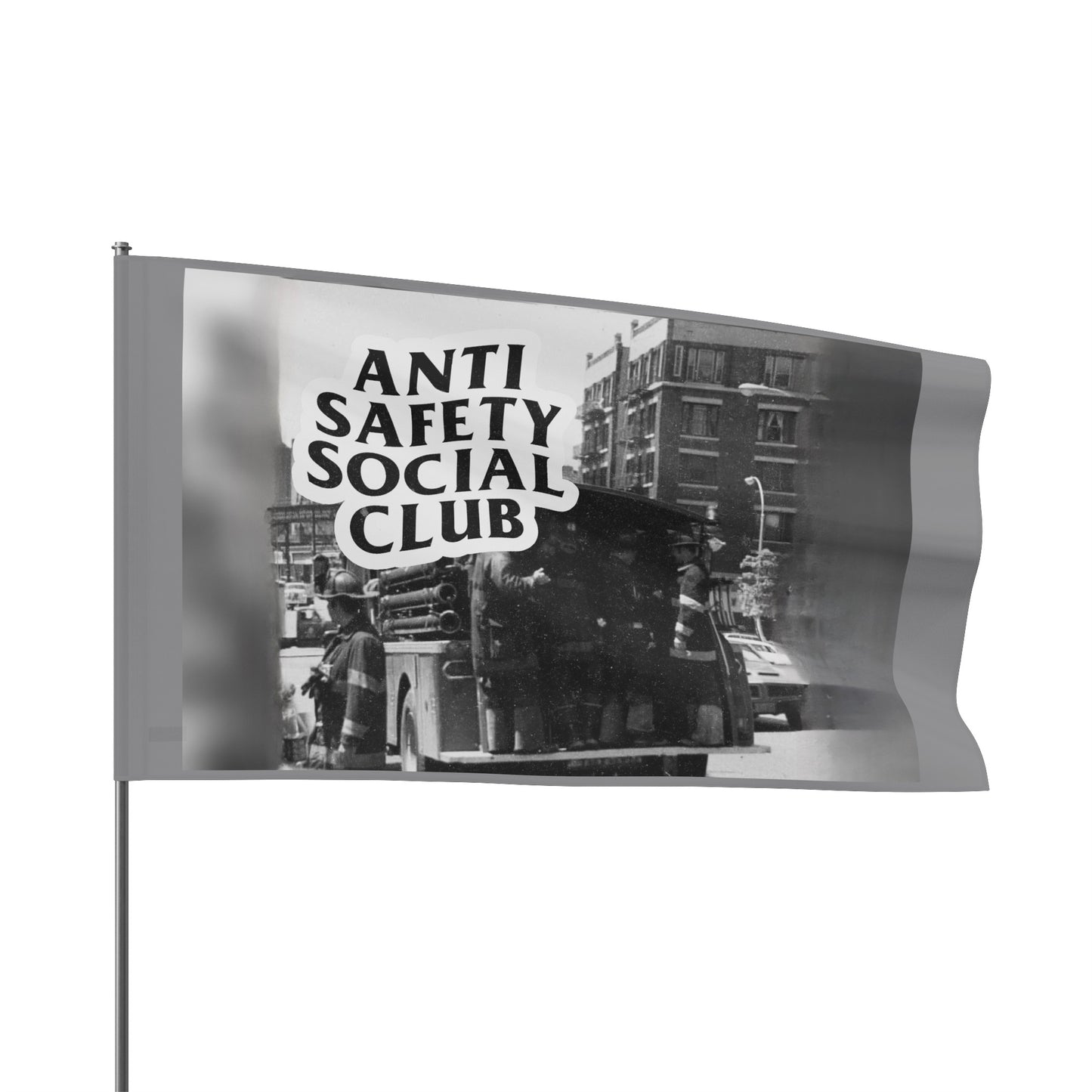 Anti Safety Social Club Tailboard Flag