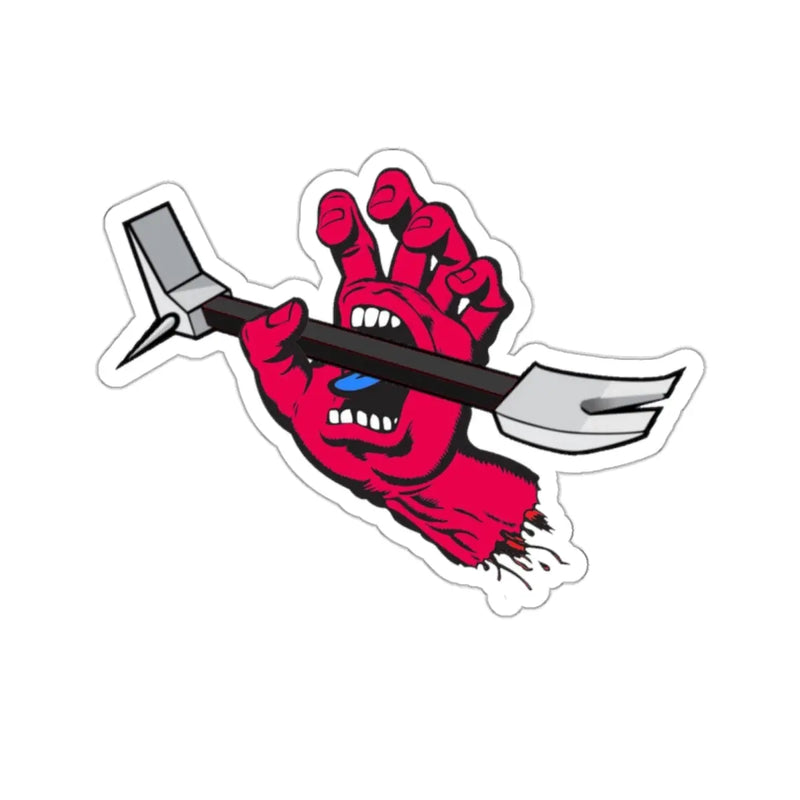 Screaming Haligan Sticker Printify