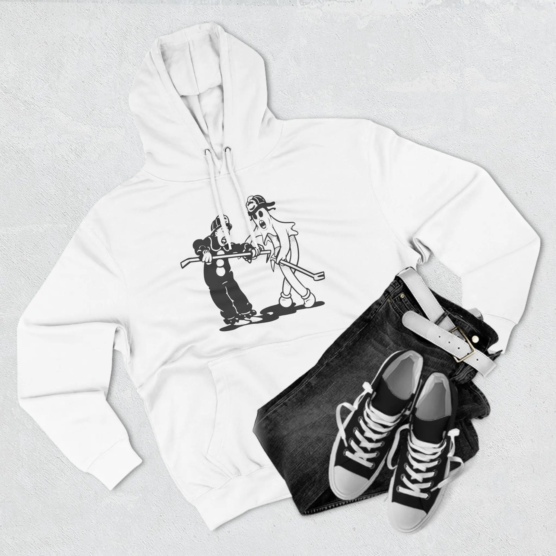 Ghostemane Hoodie (White) Printify