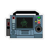 Middle Finger Monitor Sticker Printify