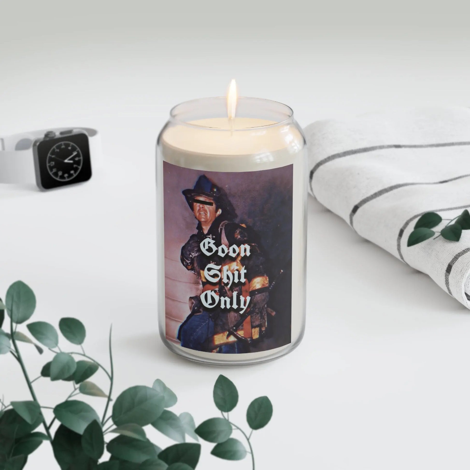 Goon Shit Only Candle Printify