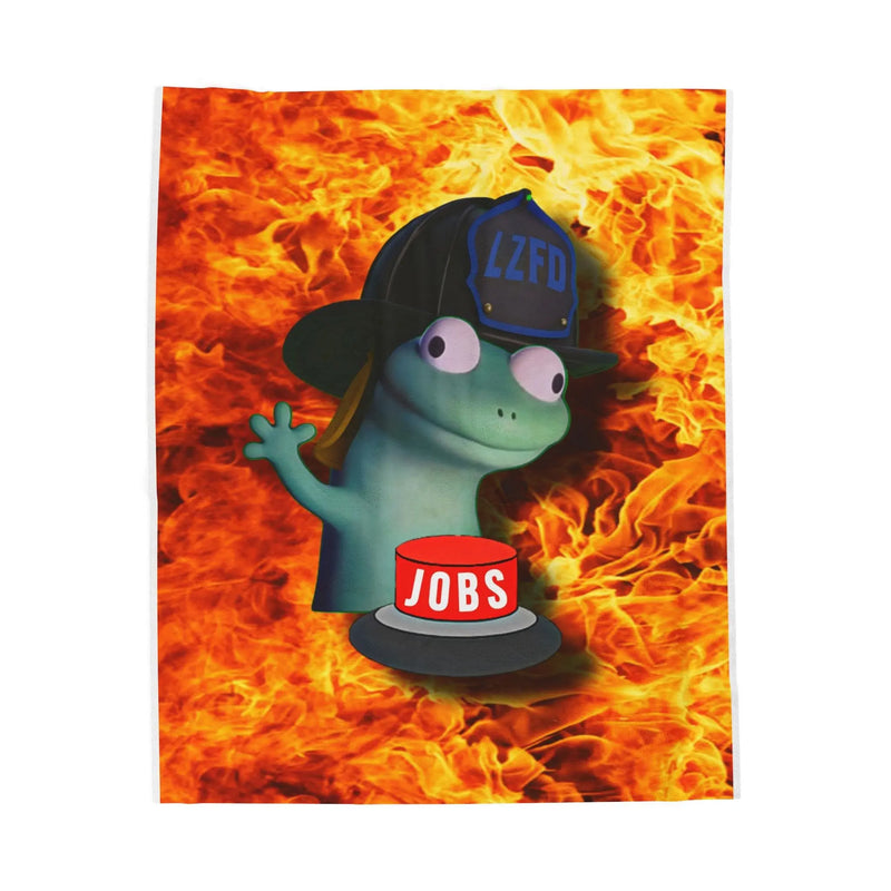 Lizard Station Blanket Printify