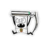 Medic Doodle Bob Sticker Printify