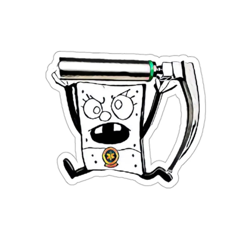 Medic Doodle Bob Sticker Printify