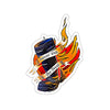 Dancing With The Devil Sticker Printify