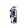 Red Bull Can Job Sticker Printify