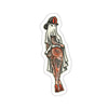 Ghost Pin Up Sticker Printify