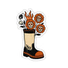 Flower Boot Sticker Printify