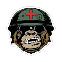 Monkey Medic Sticker Printify