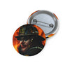 Custom joker Pin Buttons Printify