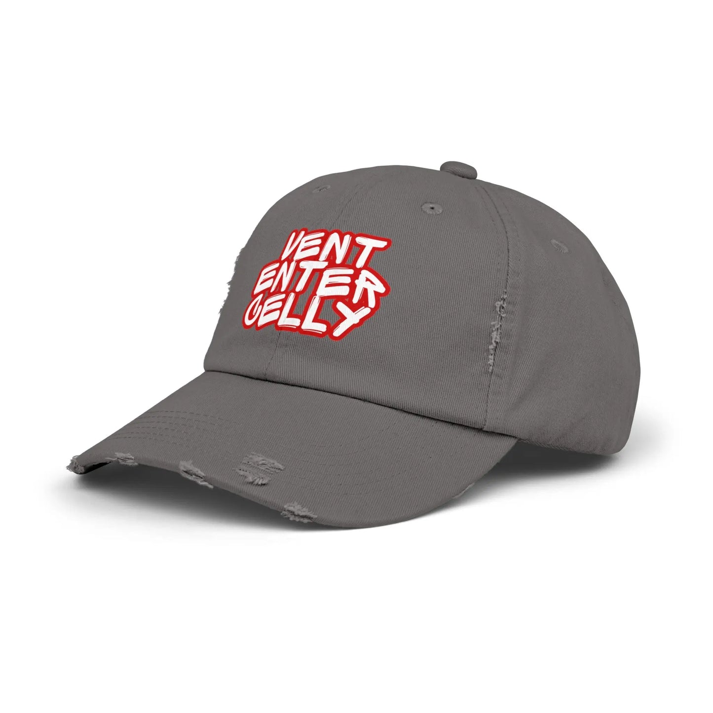 Vent Enter Celly Distressed Cap Printify