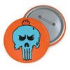 Meeseeks Skull Button Printify