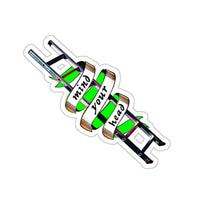 Mind Your Head Sticker Printify