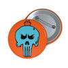 Meeseeks Skull Button Printify