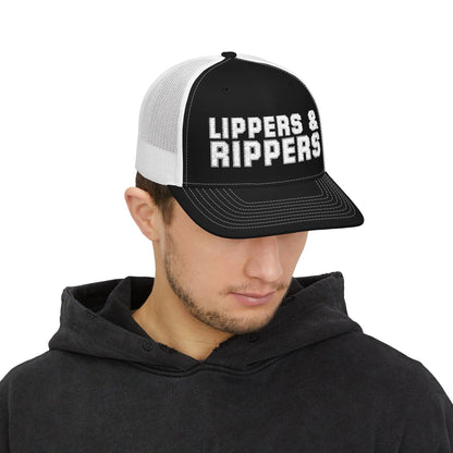 Lippers & Rippers Snapback Trucker Hat Printify