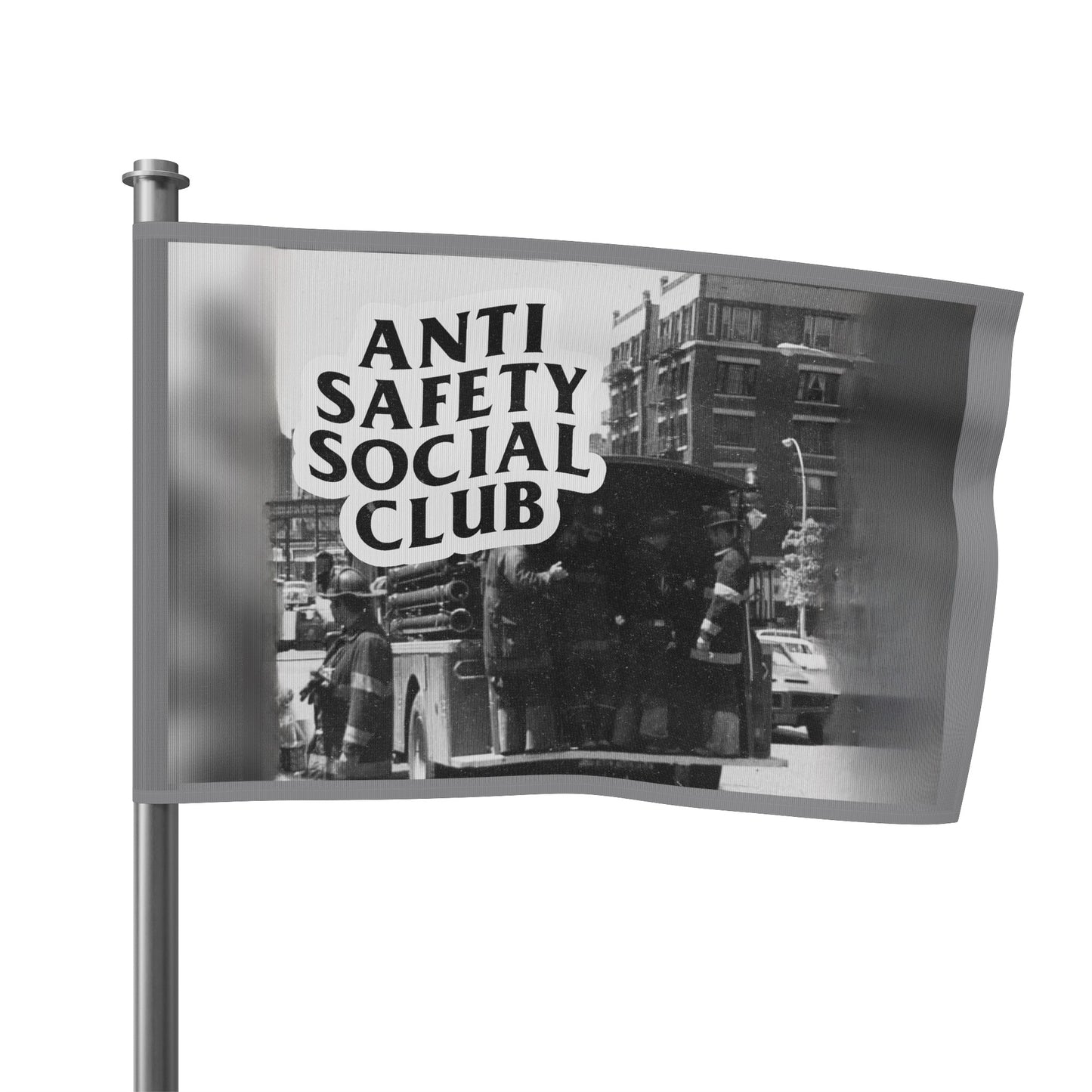 Anti Safety Social Club Tailboard Flag