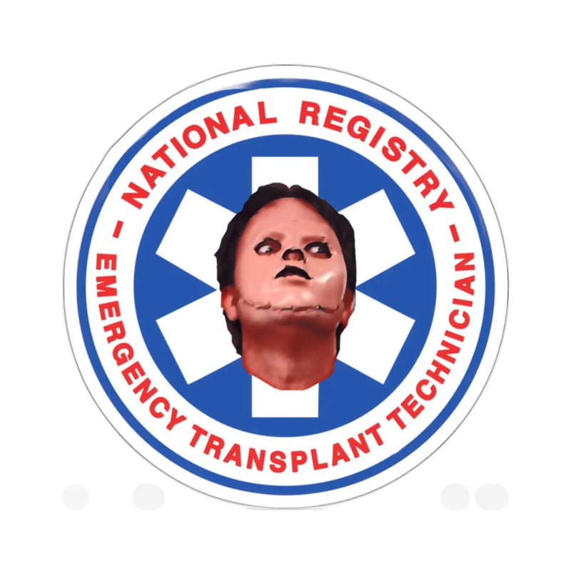 Emergency Transplant Technician Sticker Printify