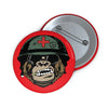 Monkey Medic Button Printify