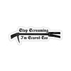 Stop Screaming Sticker Printify