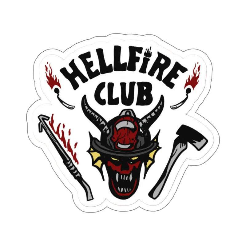Hellfire Sticker Printify
