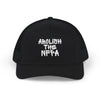 Abolish NFPA Snapback Trucker Hat (OG Font) Printify