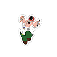 Fire Medic Griffin Sticker Printify