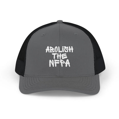 Abolish NFPA Snapback Trucker Hat (OG Font) Printify