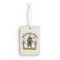 'Should've Been a Cowboy' Air Freshener Printify