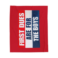 For The Boys Blanket Printify