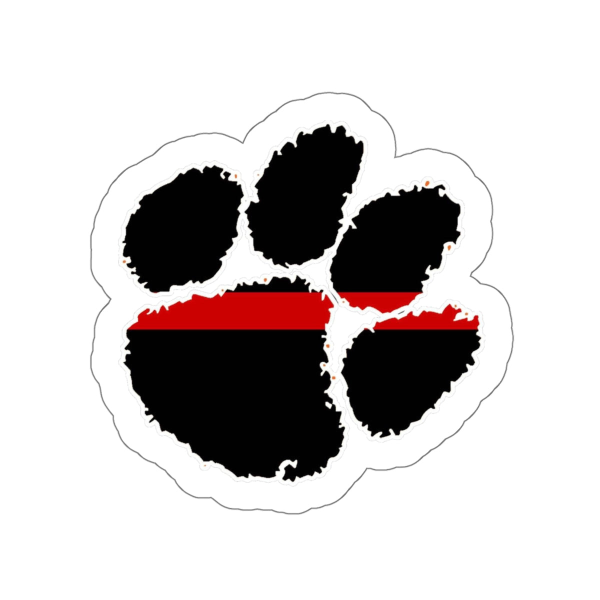 Clemson Custom Paw