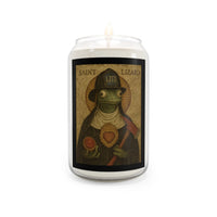 Saint Lizard Candle Printify