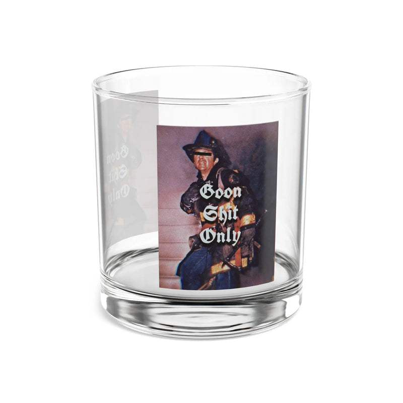 Goon Shit Only Rock Glass, 10oz Printify