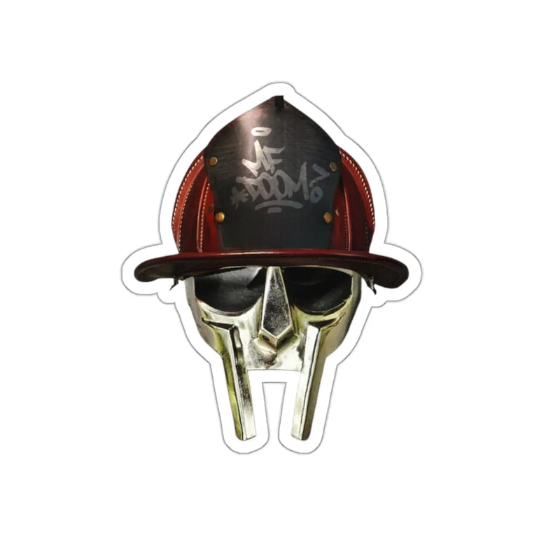 Leather Doom Sticker Printify