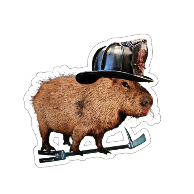 Salty Capybara Sticker Printify
