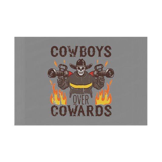 Cowboys Over Cowards Flag