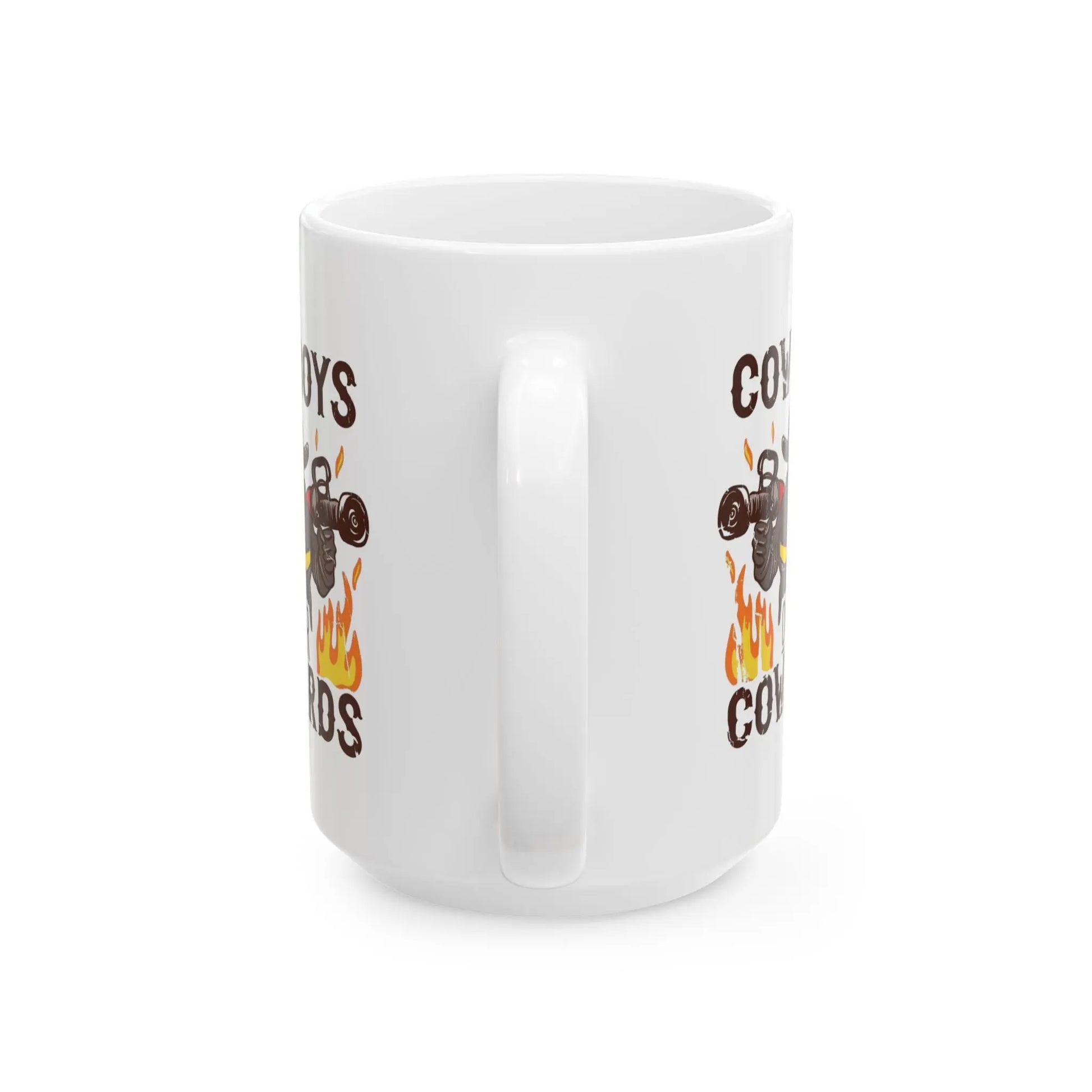 Cowboys Over Cowards Mug Printify