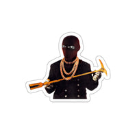Hugh Hooligan Sticker Printify