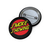 Smoke Showing Button Printify