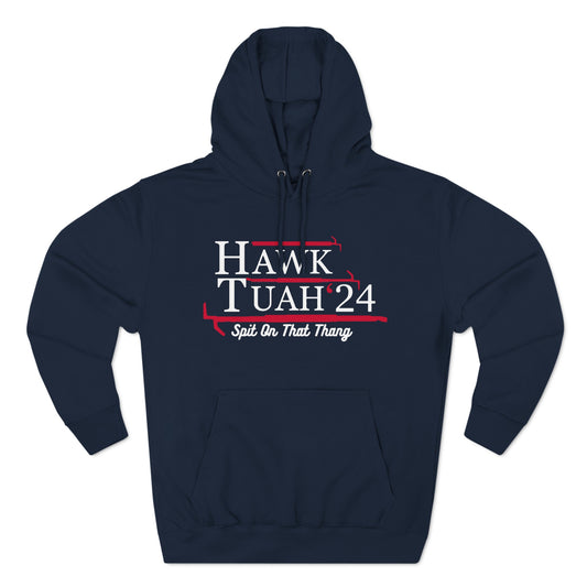 Hawk Tuah Fleece Hoodie