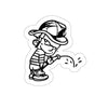 Pee Boy Sticker Printify