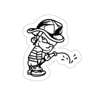 Pee Boy Sticker Printify