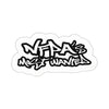 NFPAs Most Wanted Sticker Printify